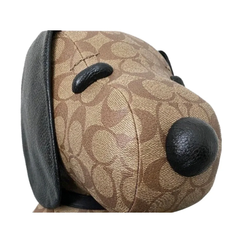 Coach X Peanuts Snoopy Collectible In Signature Canvas Plush Doll - Picture 5 of 11